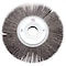 Continental Abrasives 6" x 1" x 1" Unmounted 40 Grit Aluminum Oxide Flap Wheel FW-61040 - alternate 1